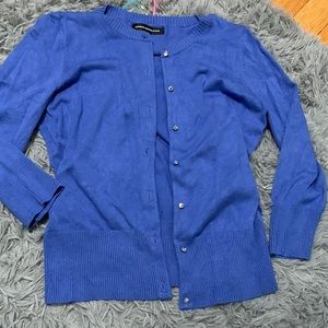 Medium purple/blue sweater. Great condition! From express.
